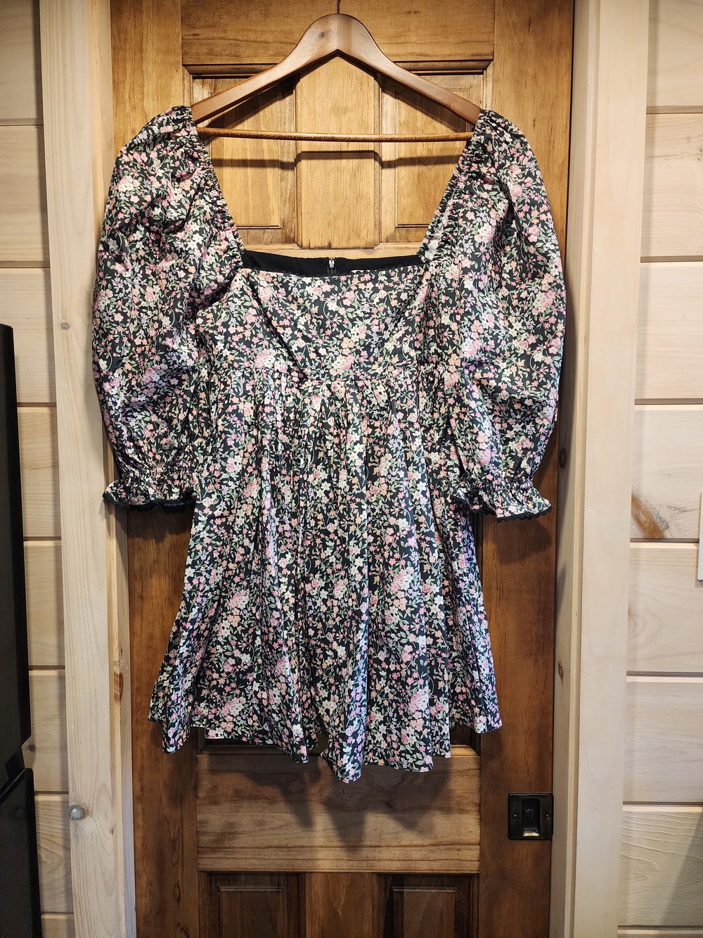 Selkie Luxembourg Puff Mini Dress